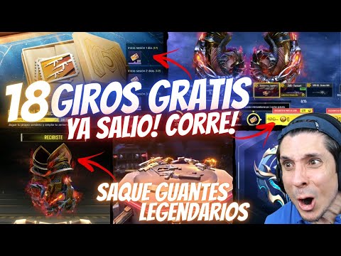 NO LA CAGUES!! 18 GIROS GRATIS! SALIO SERIE LEGENDARIA ZODIACO! Y Saco Legendaria | COD Mobile