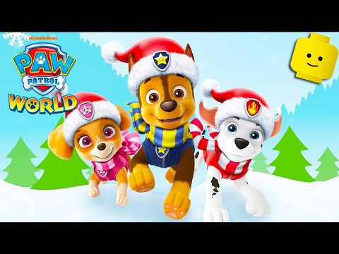 PAW Patrol World: Pups Save Christmas 🎄 PC Video Game 🎅 US Gameplay