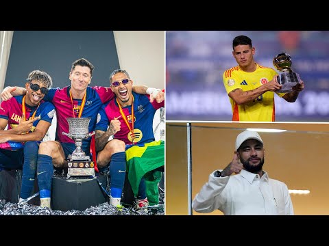 Barcelona humilla al Real Madrid en la Supercopa | James Rodríguez a México | ¿Neymar se retira?