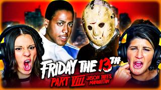 FRIDAY THE 13TH PART VIII REACTION – We Wanted More Jason in Manhattan! - FIRST TIME WATCHING