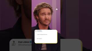 Chad Michael Murray loved that one 🤣 #dadjokes #freakierfriday #disney #chadmichaelmurray