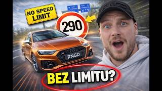 Audi RS4 na Autobahn bez limitu – 290 km/h ?! 😳 | RNGD