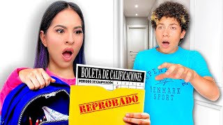 MI MAMÁ DESCUBRIÓ QUE REPROBÉ LA ESCUELA!!