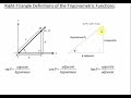 Trigonometric Functions and Relationships