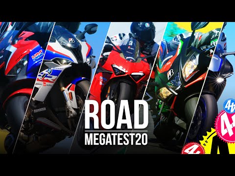 2020 Superbike Shootout | Road Test | RSV4 v S 1000 RR v Panigale V4S v Fireblade SP v R1M