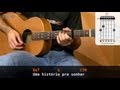 Videoaula Pra Sonhar (aula de violão)