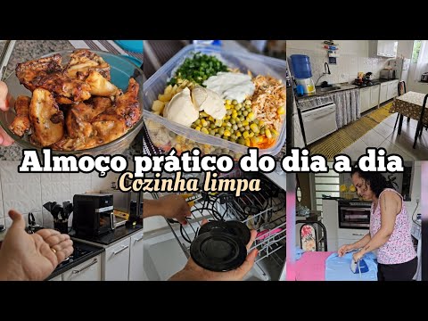 ALMOÇO PRATICO DO DIA A DIA, LIMPEZA RÁPIDA, ROTINA DE DONA DE CASA