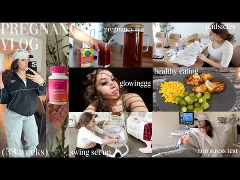 Baby Prep VLOG: preeclampsia + padsicles + bottle washing + pregnancy tea + organization + etc.