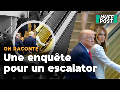 Au siège de l’ONU, cette panne d’escalator devant Donald Trump prend des proportions démesurées