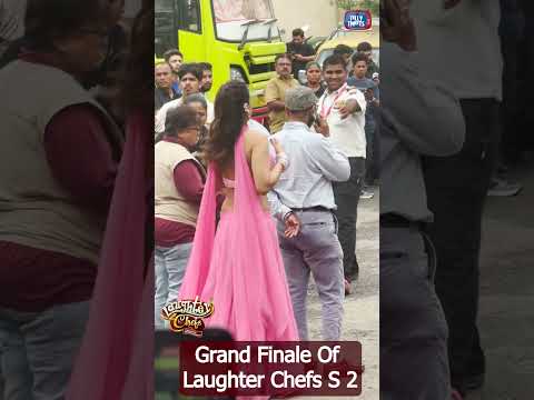 #niasharma Slays in Pink at #laughterchefs Season 2 GRAND FINALE 🔥