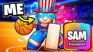 I FINALLY Got OP UNCLE SAM in Roblox Basketball