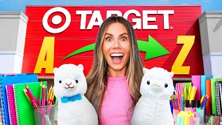 Back to School A-Z Challenge at TARGET?!