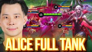 Review Alice Revamp Build Full Tank - Mobile Legends