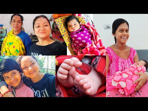 আজকে বৌদির কাছে গিয়ে পুচুর মুখ দেখালাম #baby #babygirl #babyboy #life #status