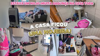 CANSEI! 3 MESES SEM FAXINA😰 OLHA O ESTADO QUE FICOU - 2 DIAS FAXINANDO -FICOU UM NOJO 🤮🤢