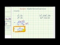 Factoring and Simplifying Expressions