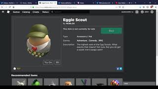 How To Get Eggle Scout Videos Infinitube - how to get eggle scout roblox egg hunt 2019 event