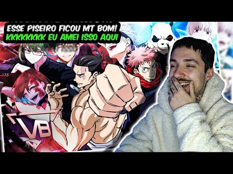 (MTO BOM KKKK!) REAGINDO ao Piseiro dos Feiticeiros Jujutsu - Boiadeira em Shibuya | Vitch | REACT