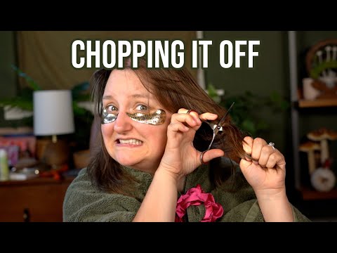 cutting my own hair & chatting about life