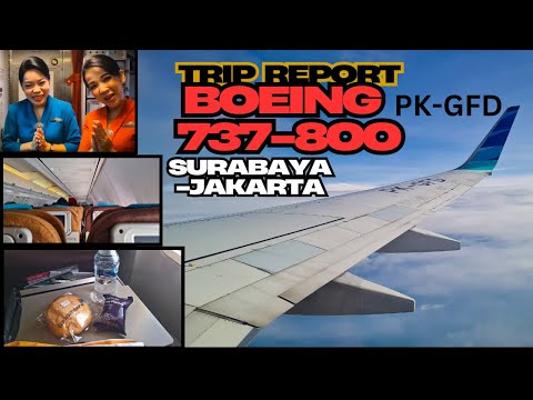 TRIP BOEING 737 800 GARUDA INDONESIA SUB-CGK (PK-GFD)