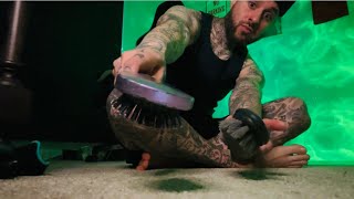 Brushing & Giving The Carpet A Massage ASMR