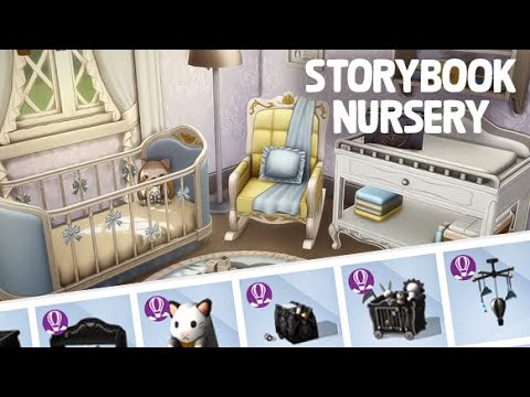 The PERFECT Nursery Kit IS HERE 🧸🎈 |  The Sims 4 Storybook Nursery Kit