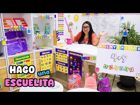 CONVIERTO mi CASA en una ESCUELITA 🏫 Daailum
