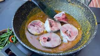 নিজের বাগানের করল্লা দিয়ে মাছ রান্না 🧑‍🍳