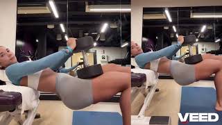 Treino de Glúteos com Azucena Cantillo 🍑🔥 | Manutenção dos Rellenos + Corrida 10km