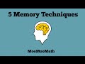 Memory Techniques for State Recall