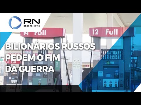 Bilionários russos pedem o fim da guerra