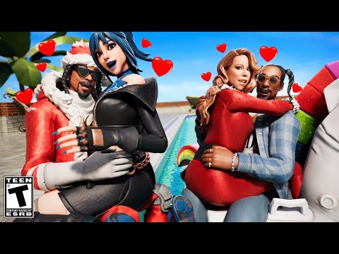 Santa Snoop & his Brother SWITCH GIRLFRIENDS for 24 HOURS.. Fortnite