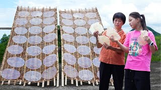 黑壳、绿皮、白色淀粉，阿嬷做出晶莹剔透的绿豆粉皮，嫩滑Q弹的百年美食！｜Mung bean sheets
