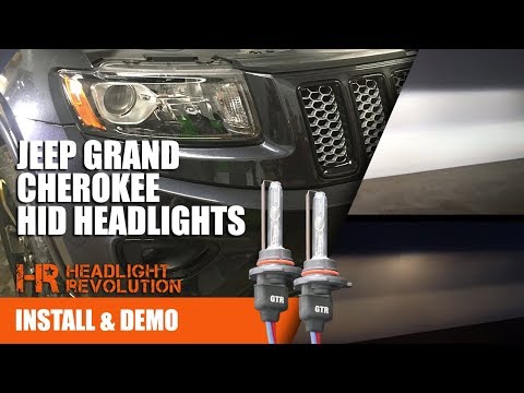 2014 jeep grand cherokee hid headlight replacement