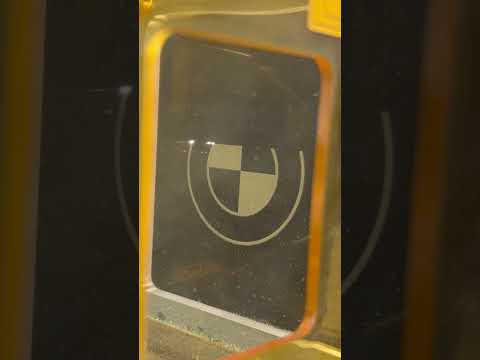 Secretly use laser marking to help colleagues decorate their cars #automobile #welding
