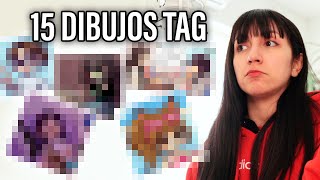 TAG DE LOS 15 DIBUJOS