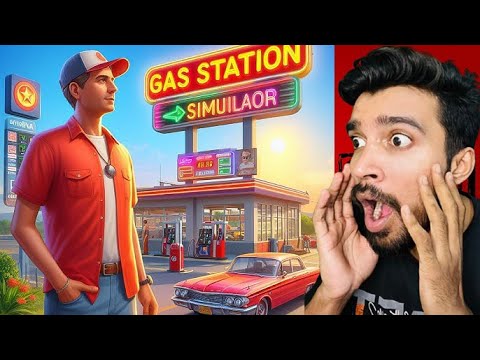 I STARTED MY OWN GAS STATION | GAS STATION SIMULATOR #1 #technogamerz #triggeredisaan