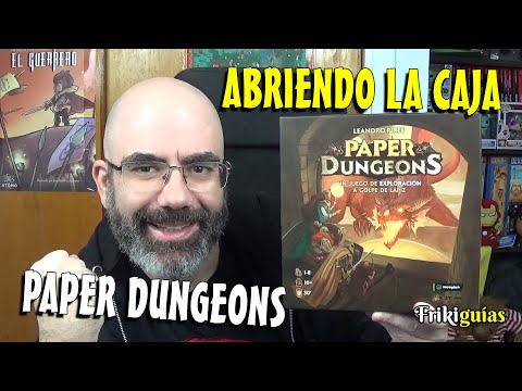 Reseña Paper Dungeons: A Dungeon Scrawler Game