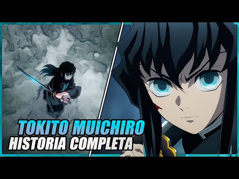 Historia y Evolución de MUICHIRO TOKITO el pilar de la niebla - Demon Slayer: Kimetsu no Yaiba