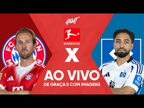 BAYERN DE MUNIQUE X HAMBURGO | BUNDESLIGA | AO VIVO E COM IMAGENS