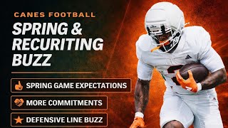 Miami Hurricanes Spring Game & Recruiting Buzz | CanesWear TV