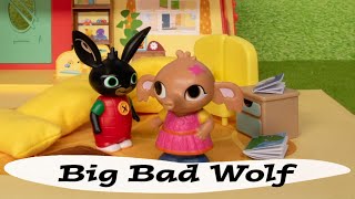 Bing Toy Play: Big Bad Wolf! | Bing English