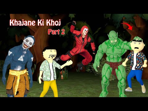 Gulli Bulli And Treasure Hunt Part 2 | Adventure | Gulli Bulli New Video | Make Joke Horror