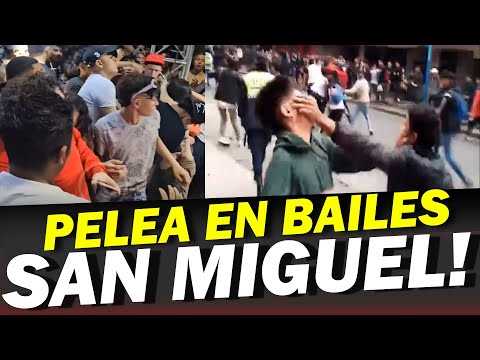 URGENTE POLICIA DEBE DETENER ESTO YA ! PELEAS EN BAILES DE ALCALDIAS EN EL SALVADOR !