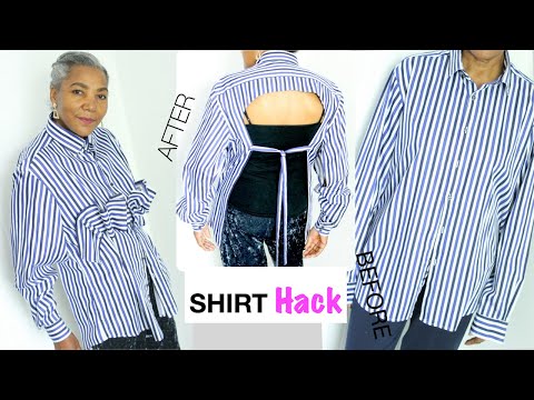 The Art Of Hacking Men's Shirts | DIY Transformation