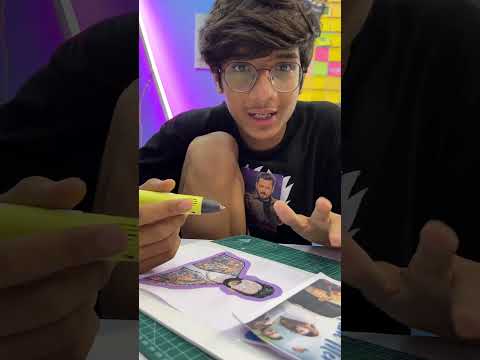 3D Pen DIY 😘 tutorial- Elvish Yadav, Fukra insaan #shorts