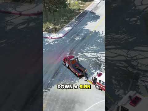 Can a small tow truck tow the BIGGEST Fire Truck in GTA 5 RP?