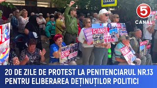 20 de zile de protest la penitenciarul nr.13 pentru eliberarea deținuților politici