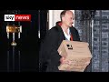 Dominic Cummings' Departure from Downing Street