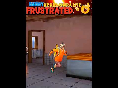 Frustrated enemy ke kill chura liye 😂 | Funny moment in free fire | #shorts #deepakrds #freefire #ff